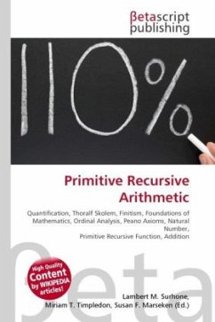 Primitive Recursive Arithmetic