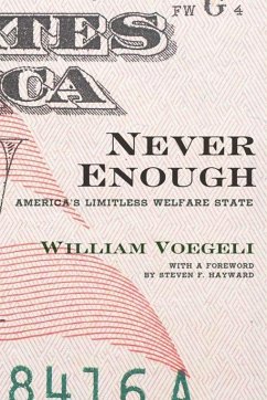 Never Enough: America's Limitless Welfare State - Voegeli, William