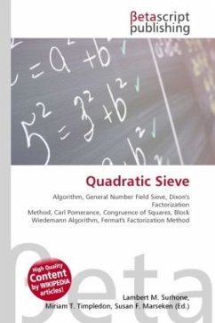 Quadratic Sieve