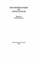 Cover The Shorter Poems of Gavin Douglas