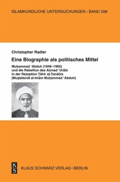 Cover Eine Biographie als politisches Mittel