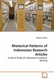 Rhetorical Patterns of Indonesian Research Articles
