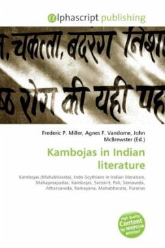 Kambojas in Indian literature