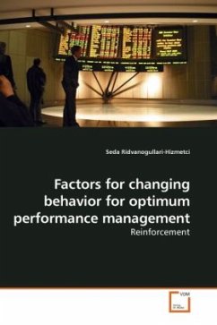 Factors for changing behavior for optimum performance management - Ridvanogullari-Hizmetci, Seda