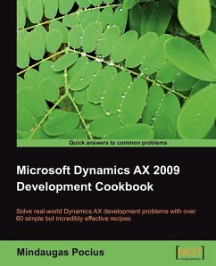 Microsoft Dynamics Ax 2009 Development Cookbook - Pocius, Mindaugas