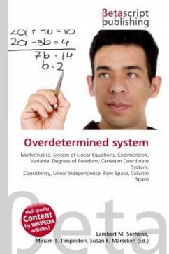 Overdetermined system