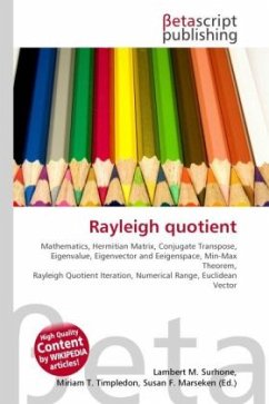 Rayleigh quotient