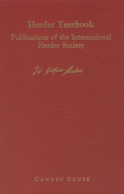 Herder Yearbook, Volume 1: Publications of the International Herder Society - Menges, Karl / Malsch, Wilfrid / Koepke, Wulf (eds.)