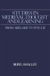 Studies in Medieval Thought and... - Bild 1