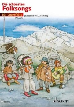Die schönsten Folksongs für 1-2 Flöten Cover Die schönsten Folksongs für 1-2 Flöten