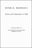 Servius and Commentary on Virgil: Bernardo Lecture Series, No. 5