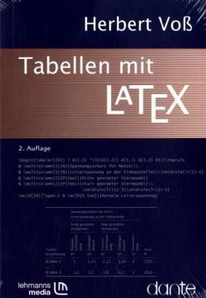 Tabellen mit LaTex Tabellen mit LaTex