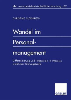 Wandel im Personalmanagement - Autenrieth, Christine