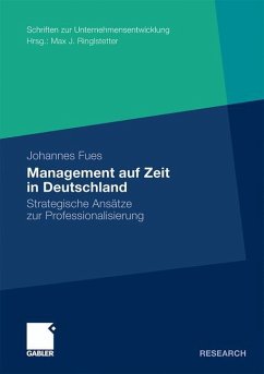 Management auf Zeit in Deutschland - Fues, Johannes