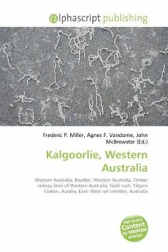 Cover Kalgoorlie, Western Australia