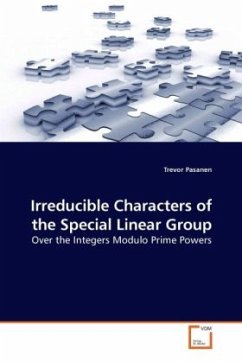 Irreducible Characters of the Special Linear Group - Pasanen, Trevor