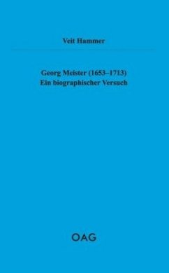 Cover Georg Meister (1653-1713)