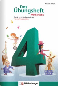 Das Übungsheft Mathematik Klasse 4, m. CD-ROM (Mathetiger Basic 4) / Das Übungsheft, Neubearbeitung - Pfaff, Peter;Keller, Karl-Heinz