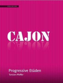 Cajon, Progressive Etüden - Pfeffer, Torsten