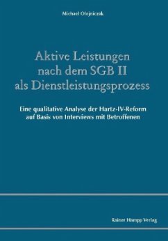 Cover Aktive Leistungen nach dem SGB II als Dienstleistungsprozess