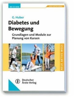 Diabetes und Bewegung, m. CD-ROM - Huber, Gerhard
