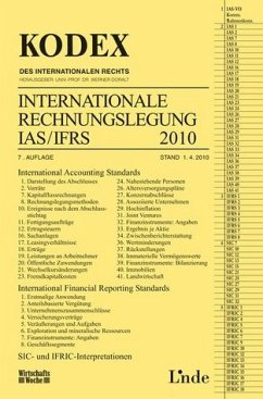 Cover KODEX Internationale Rechnungslegung IAS/IFRS 2010