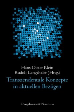 Cover Transzendentale Konzepte in aktuellen Bezügen