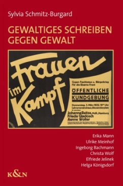 Cover Gewaltiges Schreiben gegen Gewalt