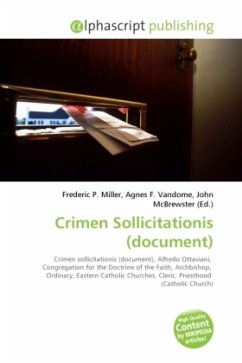 Crimen Sollicitationis (document)