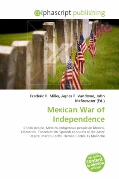Cover Mexican War of Independence