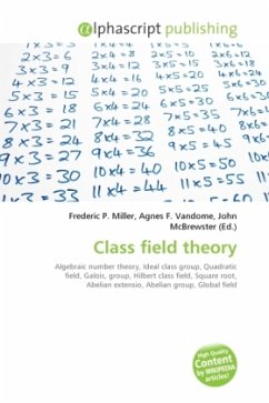 Class field theory