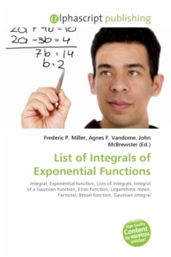 List of Integrals of Exponential Functions