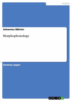 Morphophonology - Mürter, Johannes