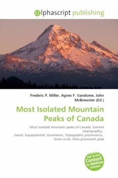 Most Isolated Mountain Peaks of Canada