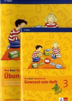 3. Klasse, Übungsheft m. Gewusst-wie-Heft / Das Auer Sprachbuch, Ausgabe Baden-Württemberg, Neubearbeitung