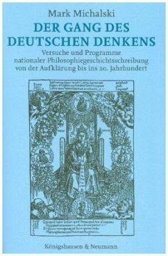 Cover Der Gang des deutschen Denkens