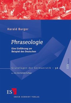 Phraseologie - Burger, Harald