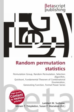 Random permutation statistics