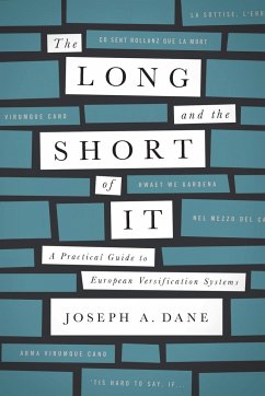 The Long and the Short of It - Dane, Joseph A.