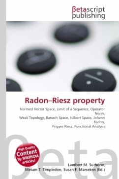 Radon Riesz property