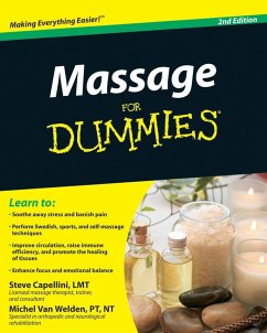 Massage For Dummies - Capellini, Steve; Van Welden, Michel