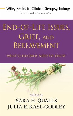 End-Of-Life Issues, Grief, and Bereavement - Qualls, Sara Honn; Kasl-Godley, Julia E