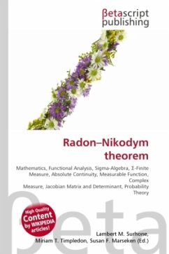 Radon Nikodym theorem