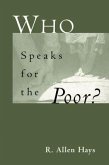 Who Speaks for the Poor