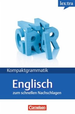 Cover lex:tra Kompaktgrammatik Englisch zum schnellen Nachschlagen