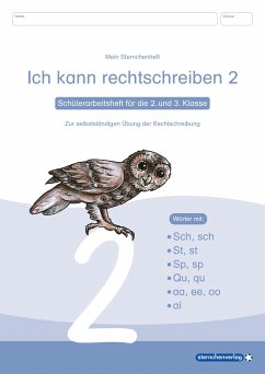 Ich kann rechtschreiben 2. Schüler-Arbeitsheft für die 2. und 3. Klasse - sternchenverlag GmbH;Langhans, Katrin