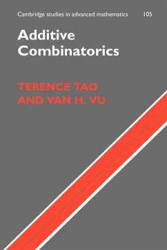 Additive Combinatorics - Tao, Terence (University of California, Los Angeles); Vu, Van H. (Rutgers University, New Jersey)