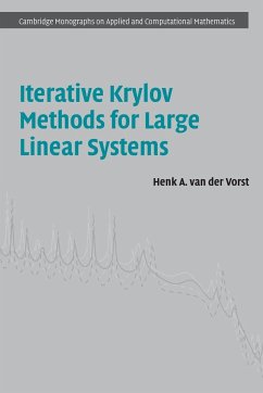 Iterative Krylov Methods for Large Linear Systems - Vorst, Henk A. van der