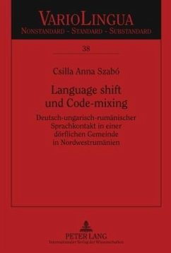 Language shift und Code-mixing - Szabó, Csilla