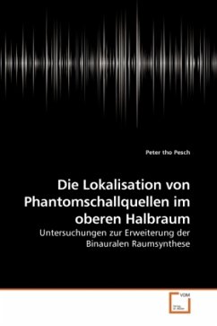 Die Lokalisation von Phantomschallquellen im oberen Halbraum - Pesch, Peter tho